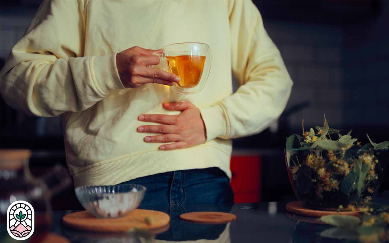 علت معده درد بعد از خوردن چای