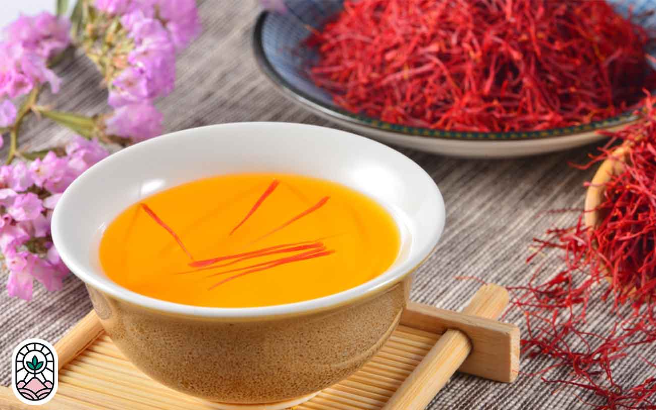دمنوش زنجبیل و زعفران