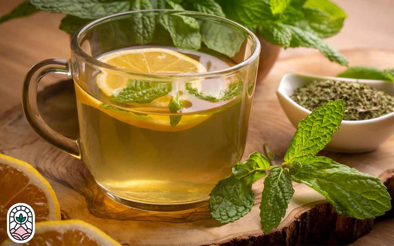 رسپی دمنوش نعنا و پوست لیمو